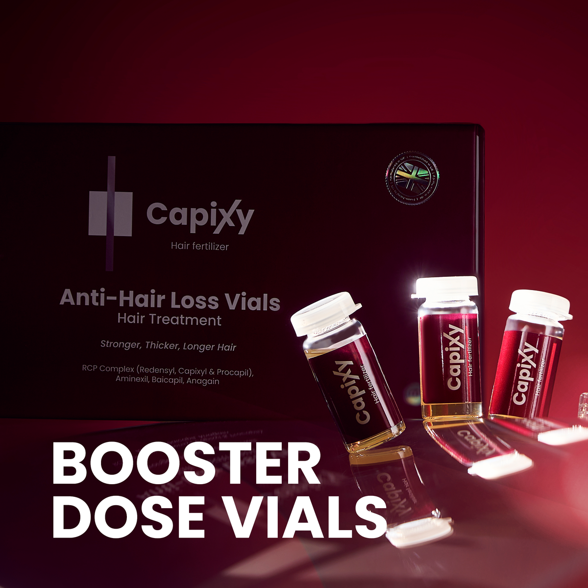 3 Capixy Anti Hair Loss Vials 70ml