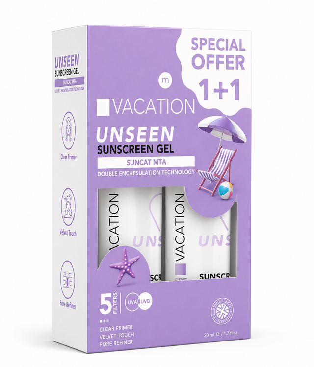 2 Vacation Unseen Sunscreen Gel 30ml