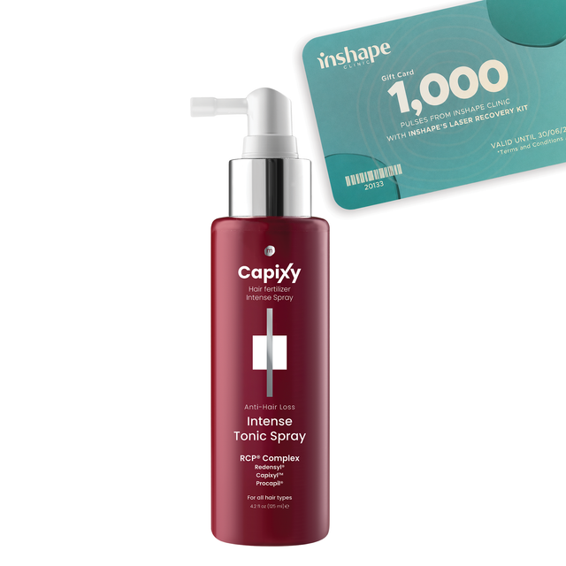 Capixy Intense Tonic Spray 125ml+1000 Laser Pulses Card
