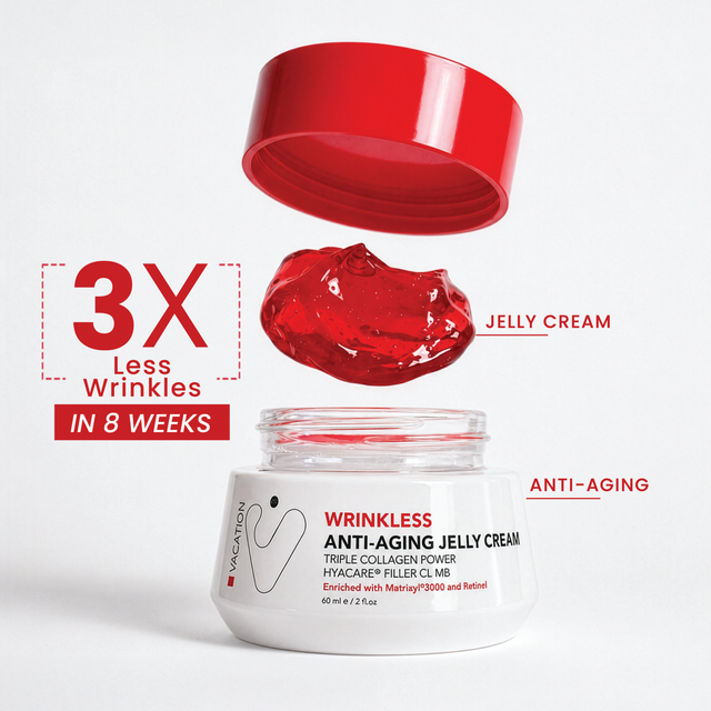 vacation wrinkless anti aging jelly cream 60 gm