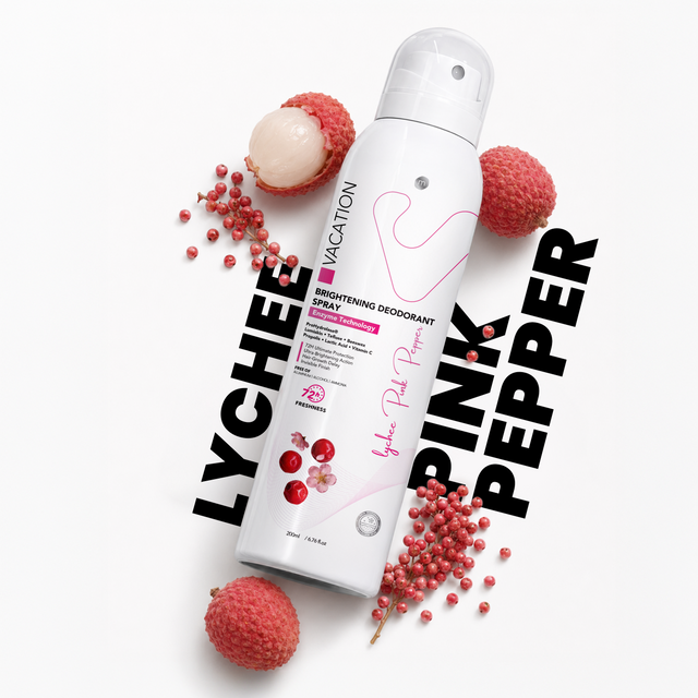 Vacation Deodorant Spray - Lychee Pink Pepper  200 ml