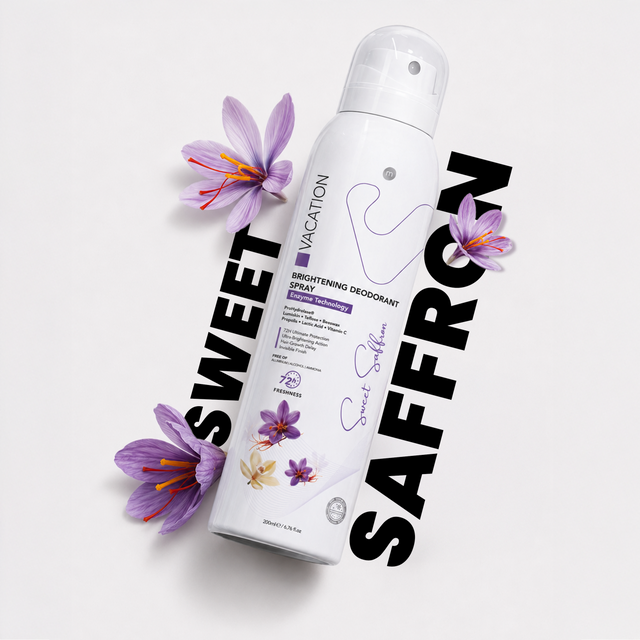 Vacation Deodorant Spray - Sweet Saffron  200 ml