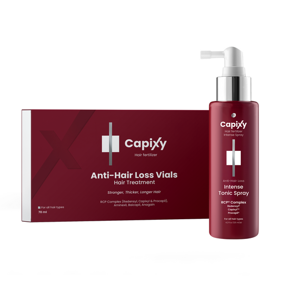 Capixy Anti Hair Loss Vials 70ml + Capixy Intense Spray 125ml